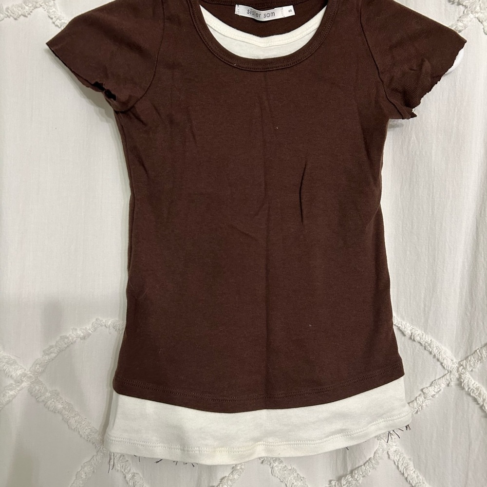 2000s layered shirt